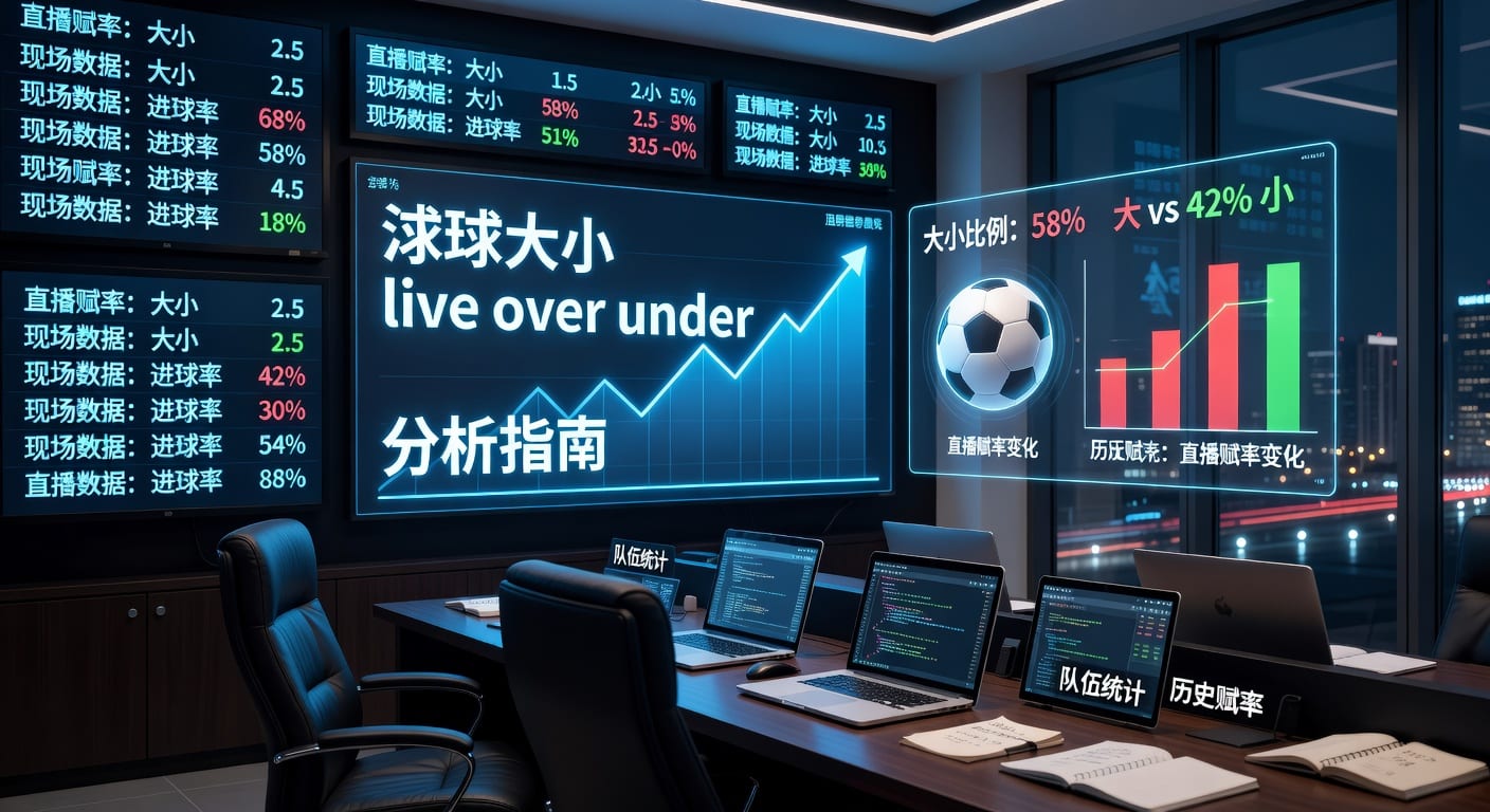 滚球大小 live over under 实时盘口与下注时机